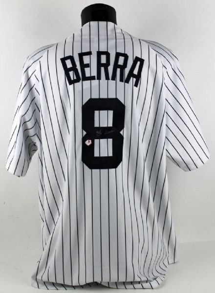 Yogi Berra Signed NY Yankees Jersey (PSA/DNA)