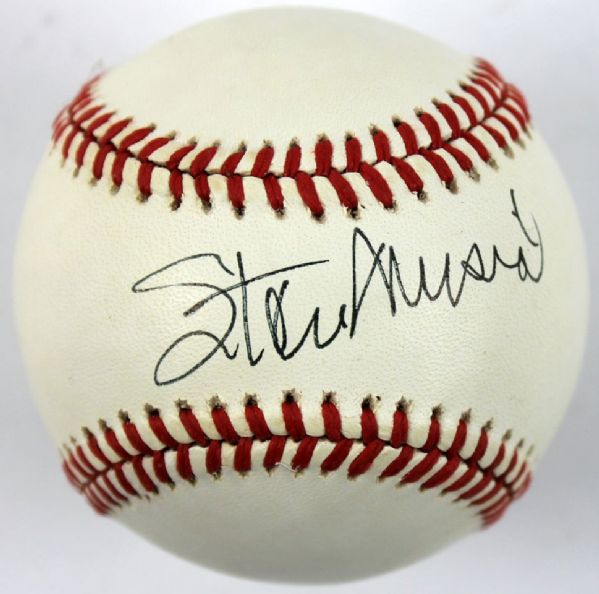 Stan Musial Signed ONL Giamatti Baseball (PSA/DNA)