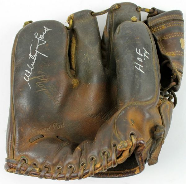 Whitey Ford Signed Vintage Rawlings P 115 Baseball Glove