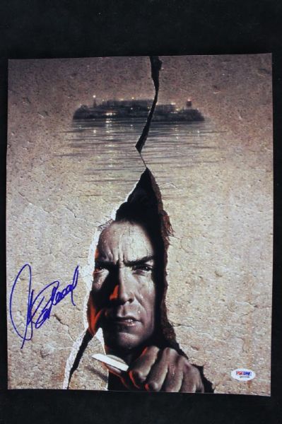 Clint Eastwood Signed 11 x 14 Glossy Photo (PSA/DNA)