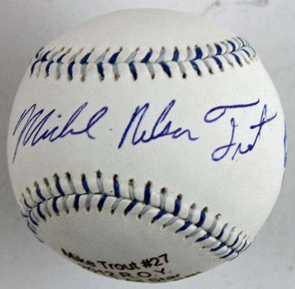 Mike Trout Signed Full Name 2012 Official All-Star Baseball (PSA/DNA)