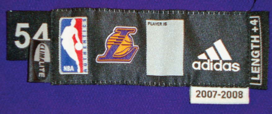 2007-08 Kobe Bryant Game-Worn Los Angeles Lakers Alternate Jersey –  Memorabilia Expert