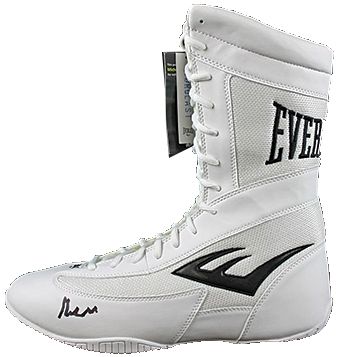 Muhammad Ali Signed Everlast Pro Model Boxing Shoe (PSA/DNA)