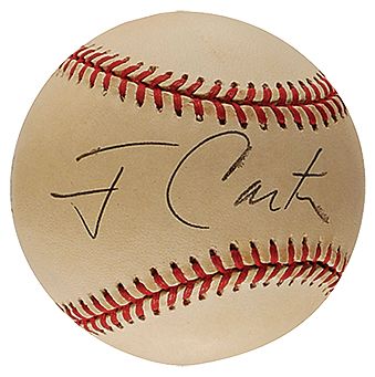 President Jimmy Carter Signed OAL Baseball (PSA/DNA)