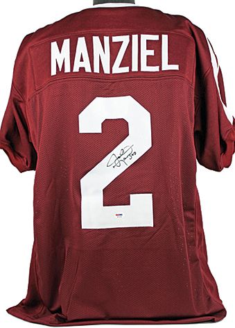 Johnny Manziel  Signed Texas A&M College Football Jersey (PSA/DNA)