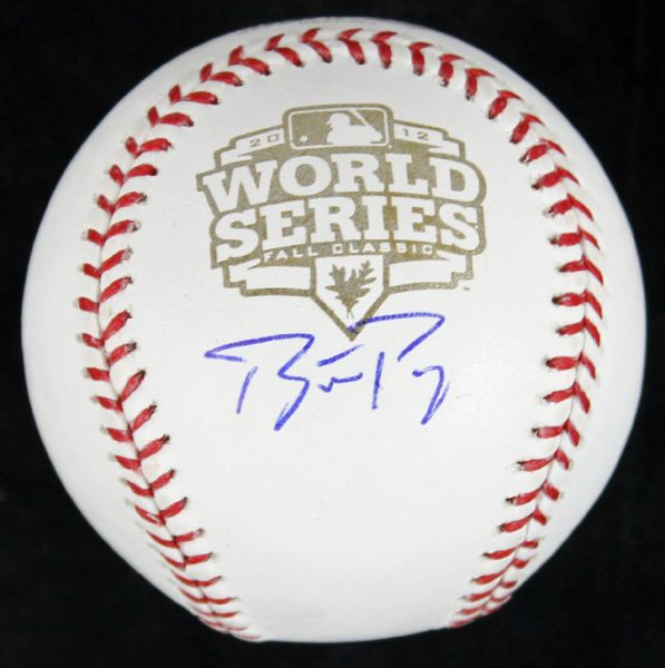 Buster Posey Signed 2012 World Series OML Selig Baseball (PSA/DNA)