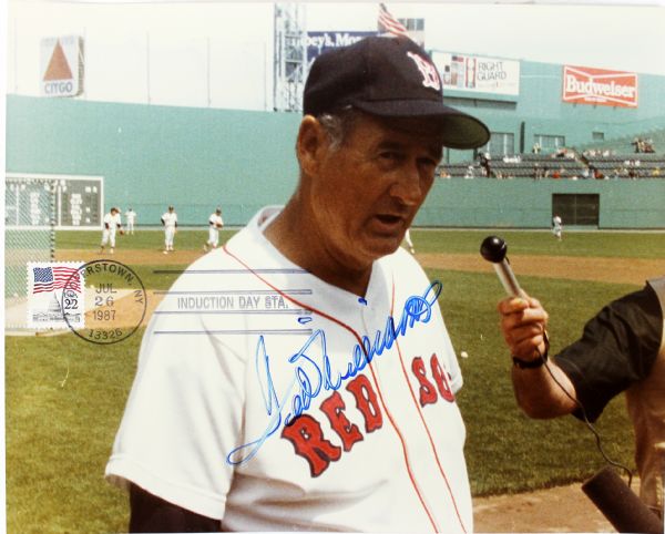 Ted Williams Signed 8 x 10 Photo (PSA/DNA)