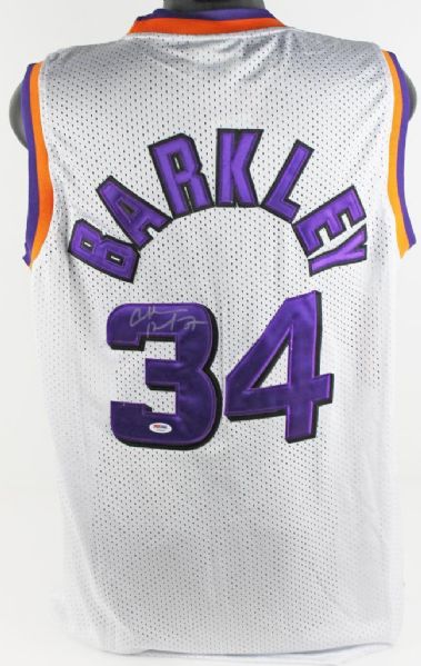 Charles Barkley Signed Phoenix Suns Jersey (PSA/DNA)