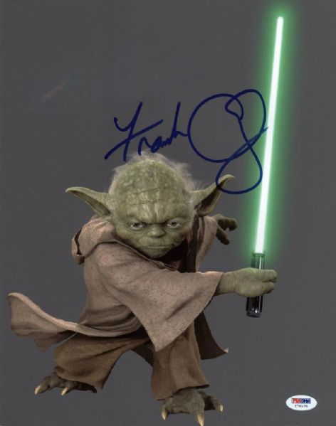 Frank Oz (Yoda) Signed 11" x 14" Photo (PSA/DNA)