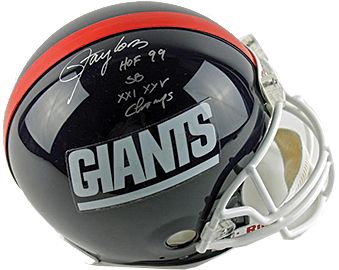 Lawrence Taylor "HOF 99 SB XXI XXV Champs" Signed Full Size New York Giants Football Helmet (PSA/DNA)