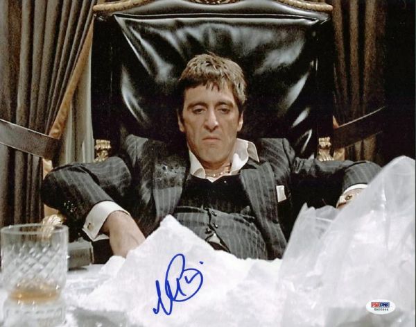 Al Pacino "Scarface" Excellent Signed 11x14 Photo Graded 10! (PSA/DNA)