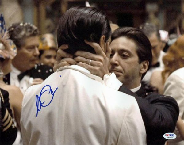 Al Pacino "Godfather II" Signed "Kiss of Death" Scene 11x14 Photo Graded 10! (PSA/DNA)