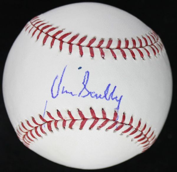 Vin Scully Signed OML Selig Baseball