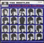 The Beatles: John Lennon & Ringo Starr Dual Signed "A Hard Days Night" Album Cover w/ Vinyl (Caiazzo, Cox)