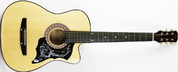 Dave Matthews Signed Acoustic Guitar (PSA/DNA)