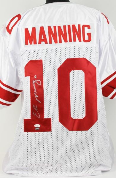 Eli Manning Signed "10" NY Giants Jersey (JSA)