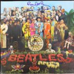 The Beatles: Paul McCartney & Ringo Starr Superb Signed Sgt. Peppers Lonely Hearts Club Band Album Cover w/ Vinyl (PSA/DNA)