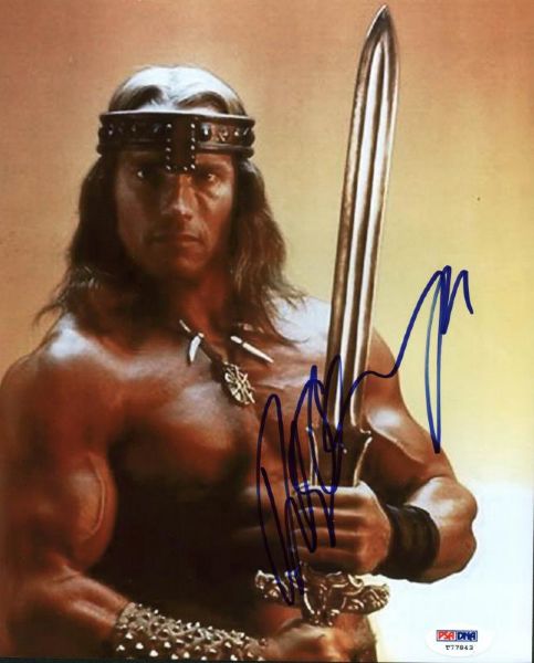 Arnold Schwarzenegger as "Conan" Signed 8" x 10" Photo (PSA/DNA)