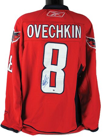 Alexander Ovechkin Signed Washington Capitals Hockey Sweater (Steiner)