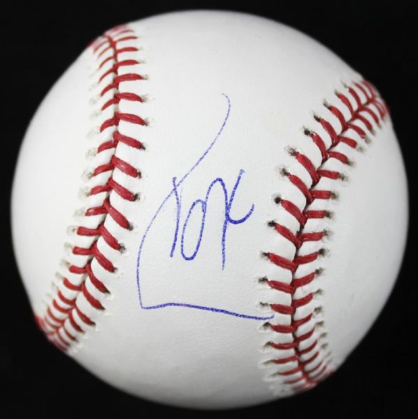 President of Mexico Vicente Fox Signed OML (Selig) Baseball (PSA/DNA)
