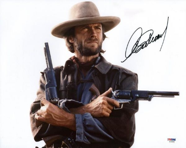 Clint Eastwood Signed 11" x 14" Color Photo from "The Outlaw Josie Wales" (PSA/DNA)