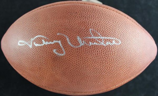 Johnny Unitas Signed NFL Leather Game Model Football (PSA/DNA)