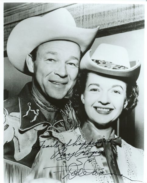 Lot Detail - Roy Rogers and Dale Evans Signed 