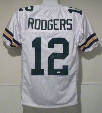 Aaron Rodgers Signed Green Bay Packers Jersey (PSA/DNA)