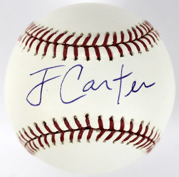 President Jimmy Carter Signed OML (Selig) Baseball