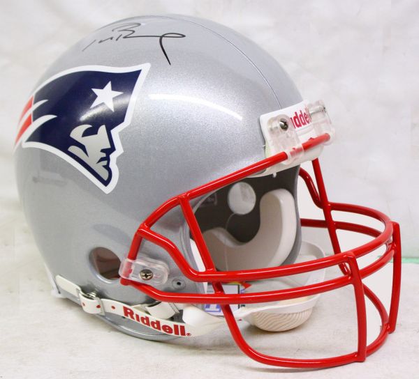 Tom Brady Signed Patriots Full-Sized Helmet (Tri-Star)