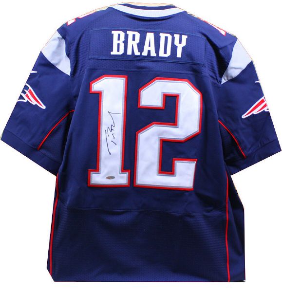 Tom Brady Signed Nike On-Field Jersey (Tri-Star)