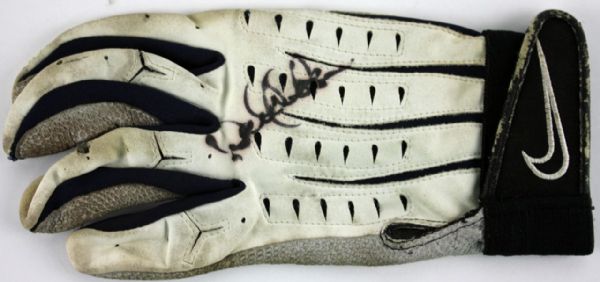 Derek Jeter Game Used & Signed Nike Batting Glove (PSA/DNA)