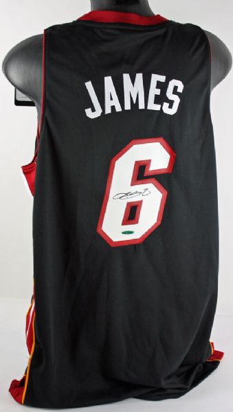 LeBron James Signed Miami Heat Jersey (UDA)