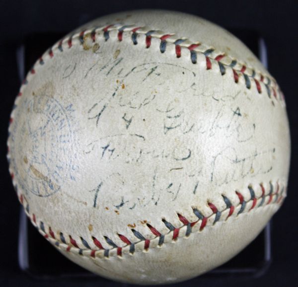 Babe Ruth Single-Signed Baseball (JSA)