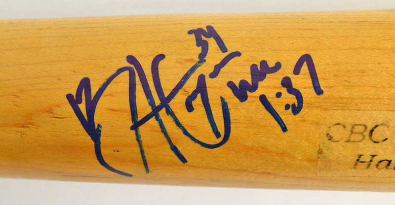 Bryce Harper Luke 1:37 Autographed Official MLB Baseball - PSA/DNA COA