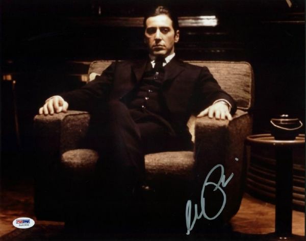 Al Pacino Signed 11" x 14" Color Photo from "The Godfather Part II" - PSA/DNA Graded GEM MINT 10!