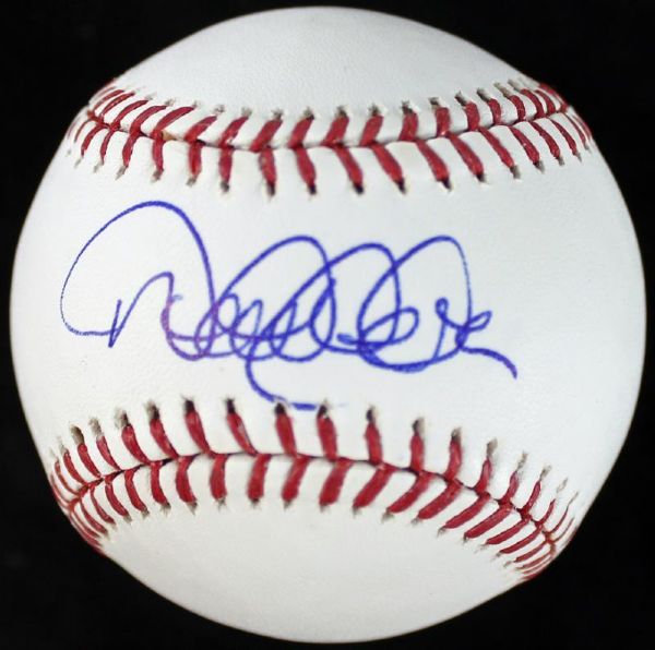 Derek Jeter Signed OML Baseball (JSA)