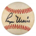 Roger Maris Signed OAL (MacPhail) Baseball with Exceptional Autograph! (JSA & PSA/DNA)