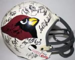 1998 Arizona Cardinals Team Signed Full Sized Helmet with Pat Tillman ROOKIE Autograph (PSA/DNA)