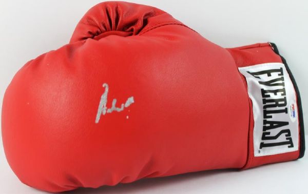 Muhammad Ali Signed Everlast Boxing Glove w/Silver Autograph! (PSA/DNA ITP)