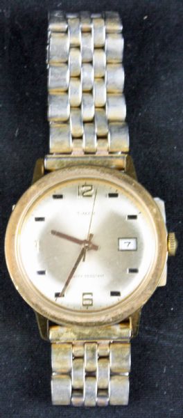 (Thurman Munson) Munsons Personally Owned & Worn Functioning Timex Watch (ex. Munson Estate)
