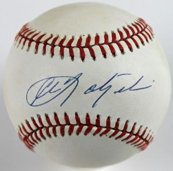 Carl Yastrzemski Signed OAL (Brown) Baseball (PSA/DNA)