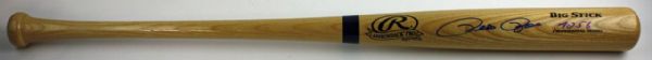 Pete Rose Signed & Inscribed "4256" Baseball Bat (PSA/DNA)