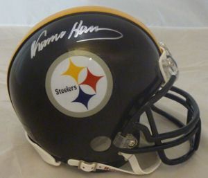 Franco Harris Signed Mini-Helmet (PSA/DNA)