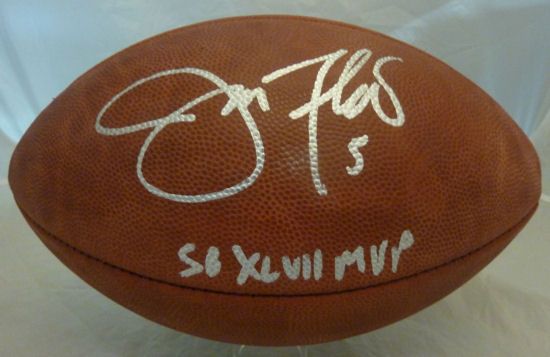 Joe Flacco Signed & Inscribed "SB XLVII MVP" Official XLVII NFL Football (JSA)