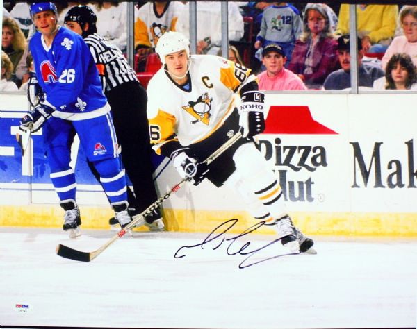 Mario Lemieux Signed 16" x 20" Photo (PSA/DNA)