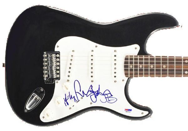 The Police Group Signed Stratocaster Style Electric Guitar (PSA/DNA)