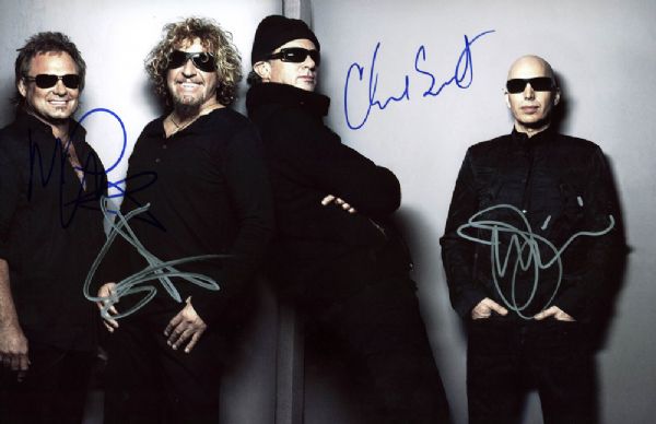 Chickenfoot Group Signed 12" x 15" Color Photo (PSA/DNA)