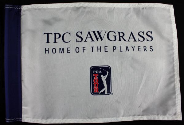 PGA: TPC Sawgrass Rare Course Flown Pin Flag