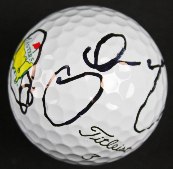 Rory McIlroy Signed Masters Logo Model Golf Ball (PSA/DNA)